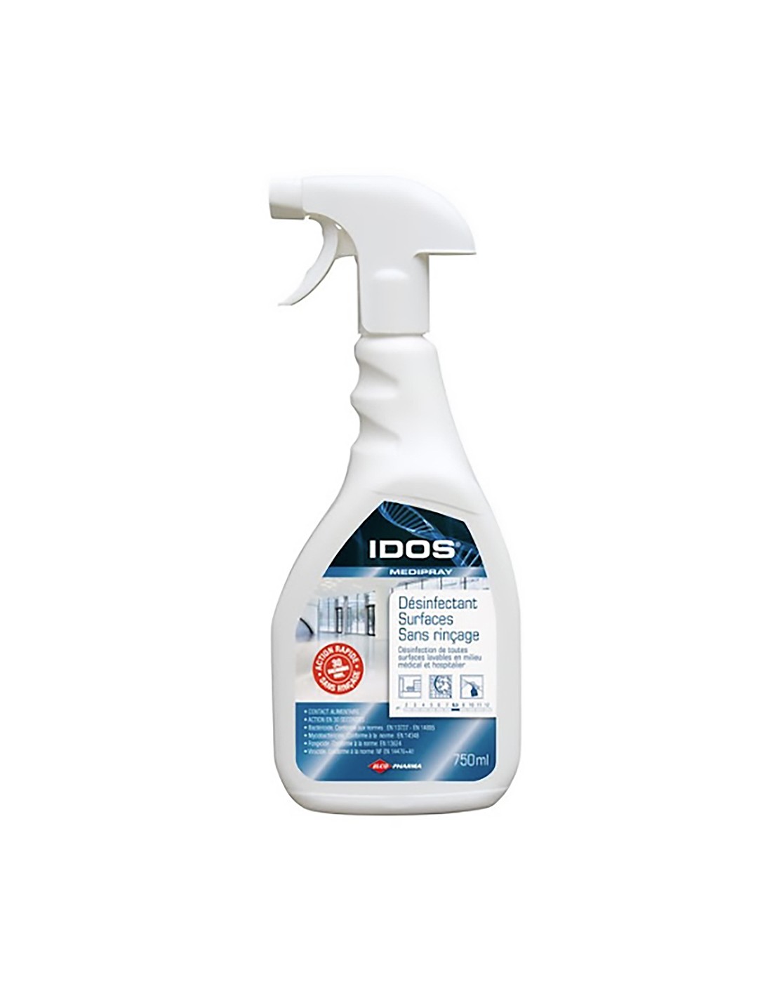 Spray désinfectant Surface Idos Medispray sans rinçage