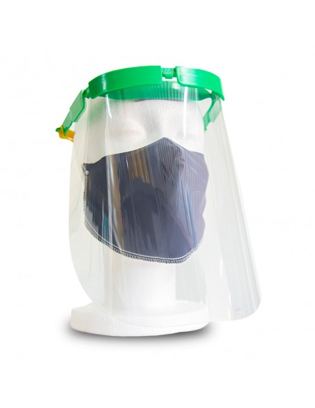 Kit Visière de protection médicale 1 support et 2 visières