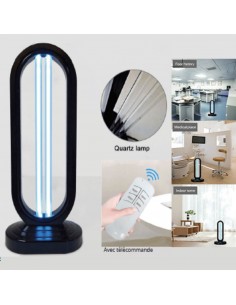 Lampe purificatrice, éliminateur de germes UV + ozone 2
