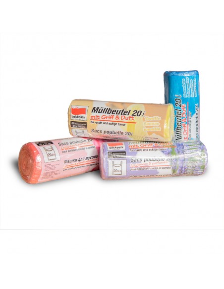 Sacs poubelle anti-odeur parfumés / 30 sacs
