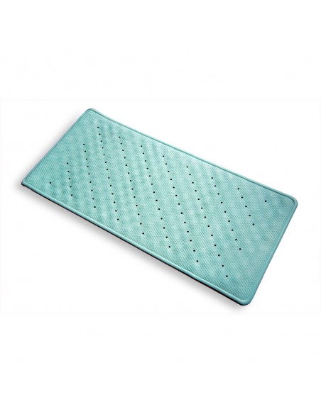 Tapis de bain bleu antidérapant GUMMI