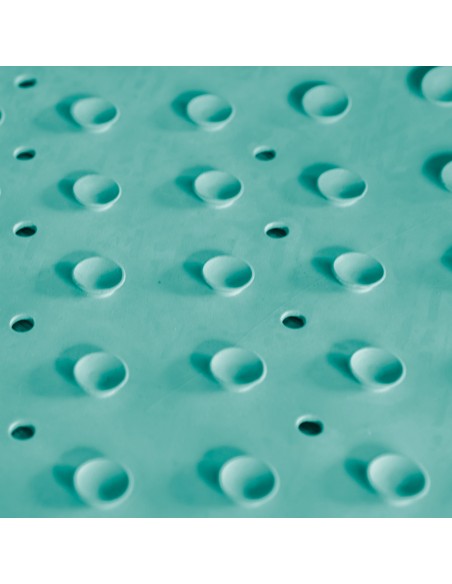 Tapis de bain bleu antidérapant GUMMI