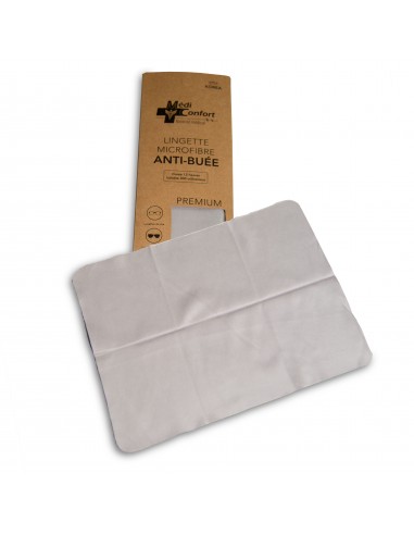 Lingette microfibre anti-buée