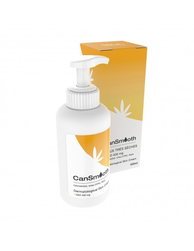 CanSmooth CBD crème dermatologique pour peaux très sèches