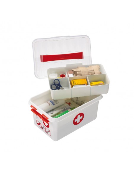 Q-LINE Secours 6 Litres 30X20X14 Cm + 1 panier