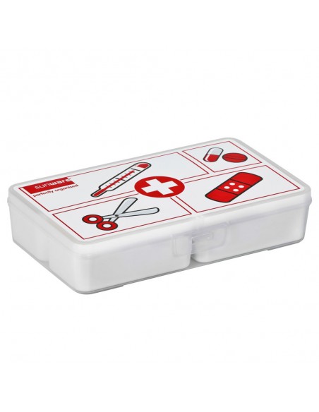 Q-LINE Secours 3.6 Litres 24,5X15X5.2 Cm + 4 paniers