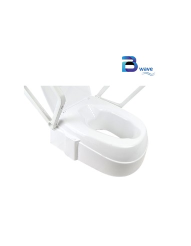 Rehausse WC avec accoudoirs escamotables