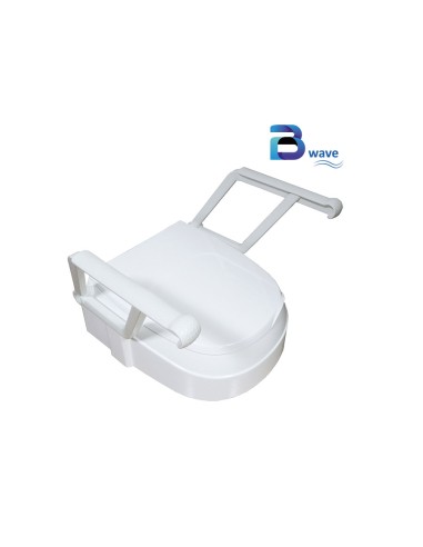 Rehausse WC avec accoudoirs escamotables