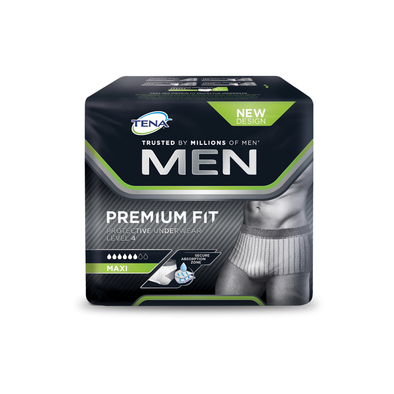 TENA men premium fit underwear level 4