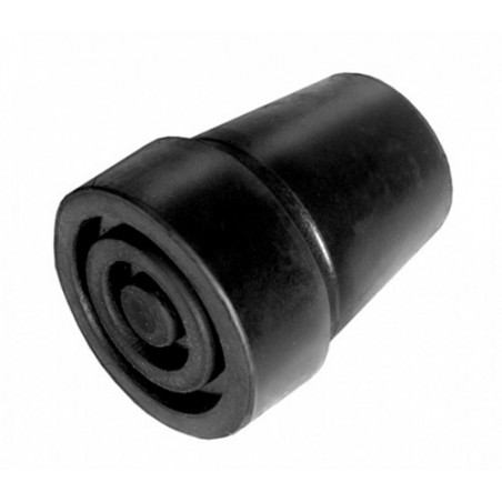Embout de canne noir 19mm