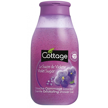 COTTAGE douche gommage violette 250ml