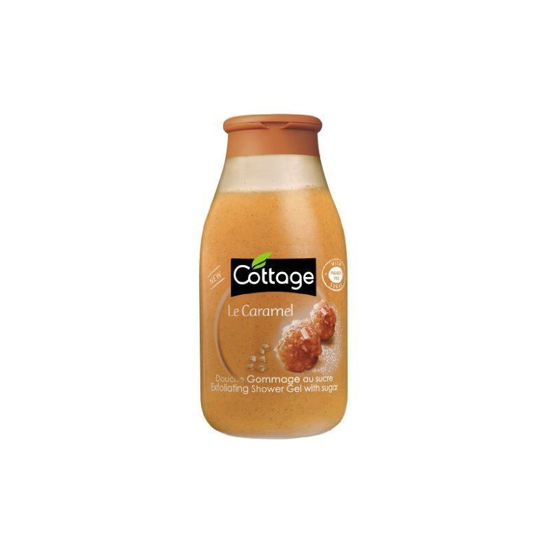 COTTAGE douche gommage caramel 250ml