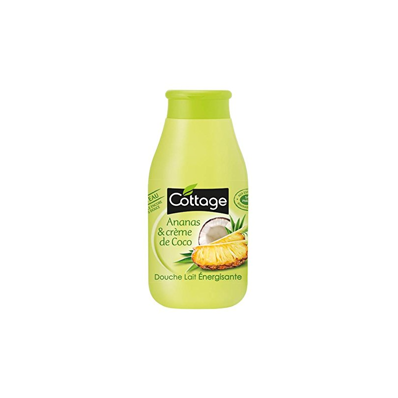 COTTAGE lait douche ananas-coco 250ml
