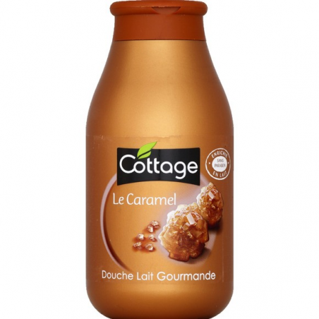 COTTAGE lait douche caramel 250ml