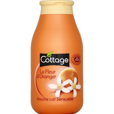 COTTAGE lait douche fleur d'oranger 250ml
