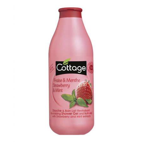 Grand COTTAGE douche fraise et menthe 750 ml