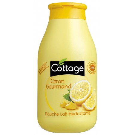 COTTAGE lait douche citron gourmand 250ml